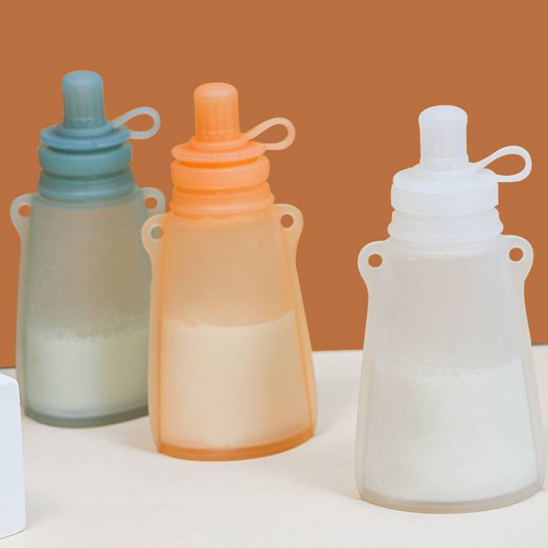 Baby Puree Pouch - Saco Portátil para Armazenamento de Leite