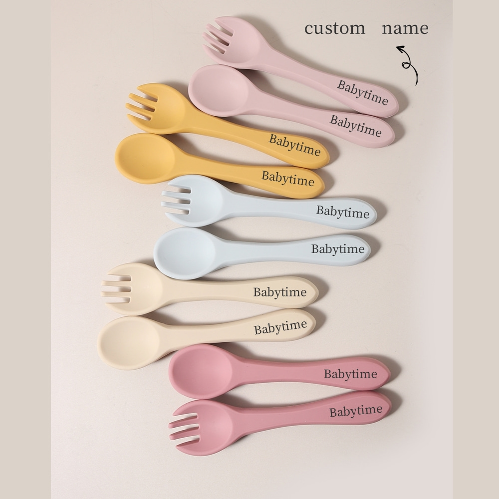 Weaning Spoon Set - Conjunto Personalizado de 1 Par de