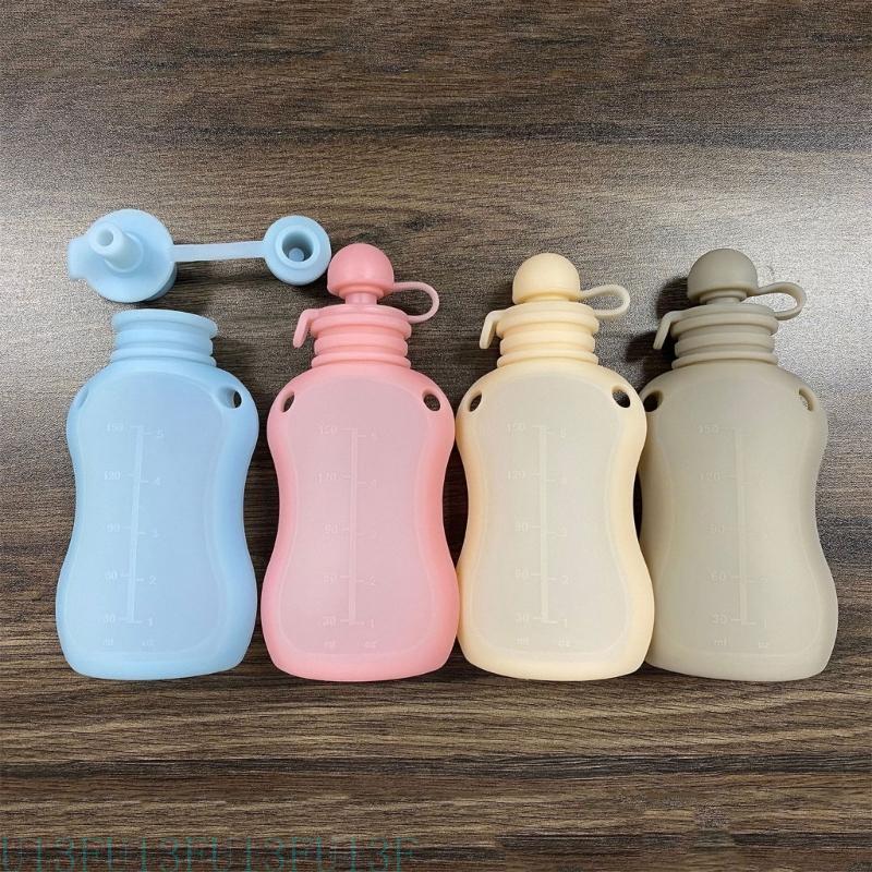Food Pouch Reusable - U13f 150ml Recarregável Bolsa armazenamento bebês