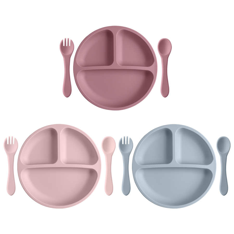 Weaning Spoon Set - 3 pçs conjunto de utensílios de