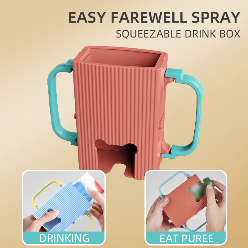 Baby Puree Pouch - Suporte ajustável da caixa de suco