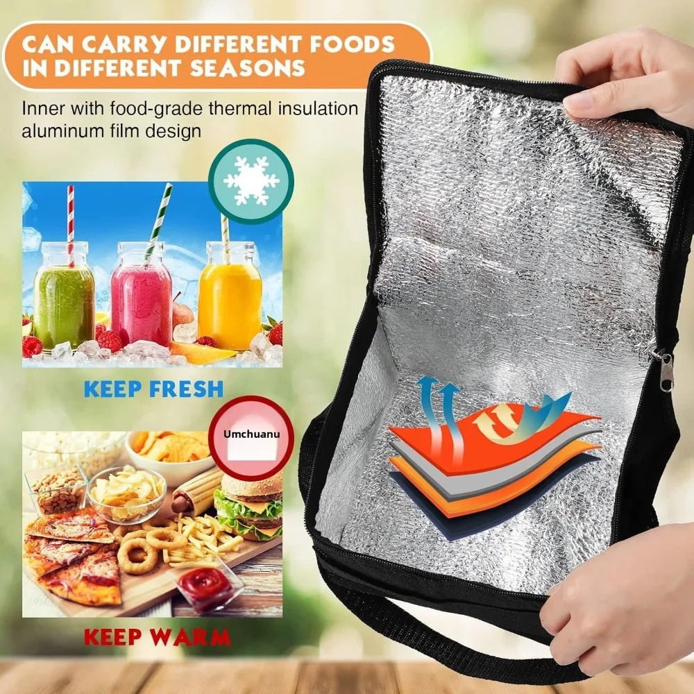 Bolsa Térmica Dobrável Isolada - Food Pouch Reusable avaliação e preço