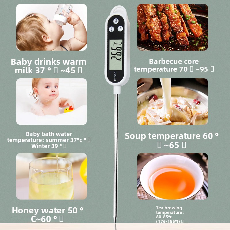 Sonda termômetro de alimentos  - Baby Food Oil avaliação e preço