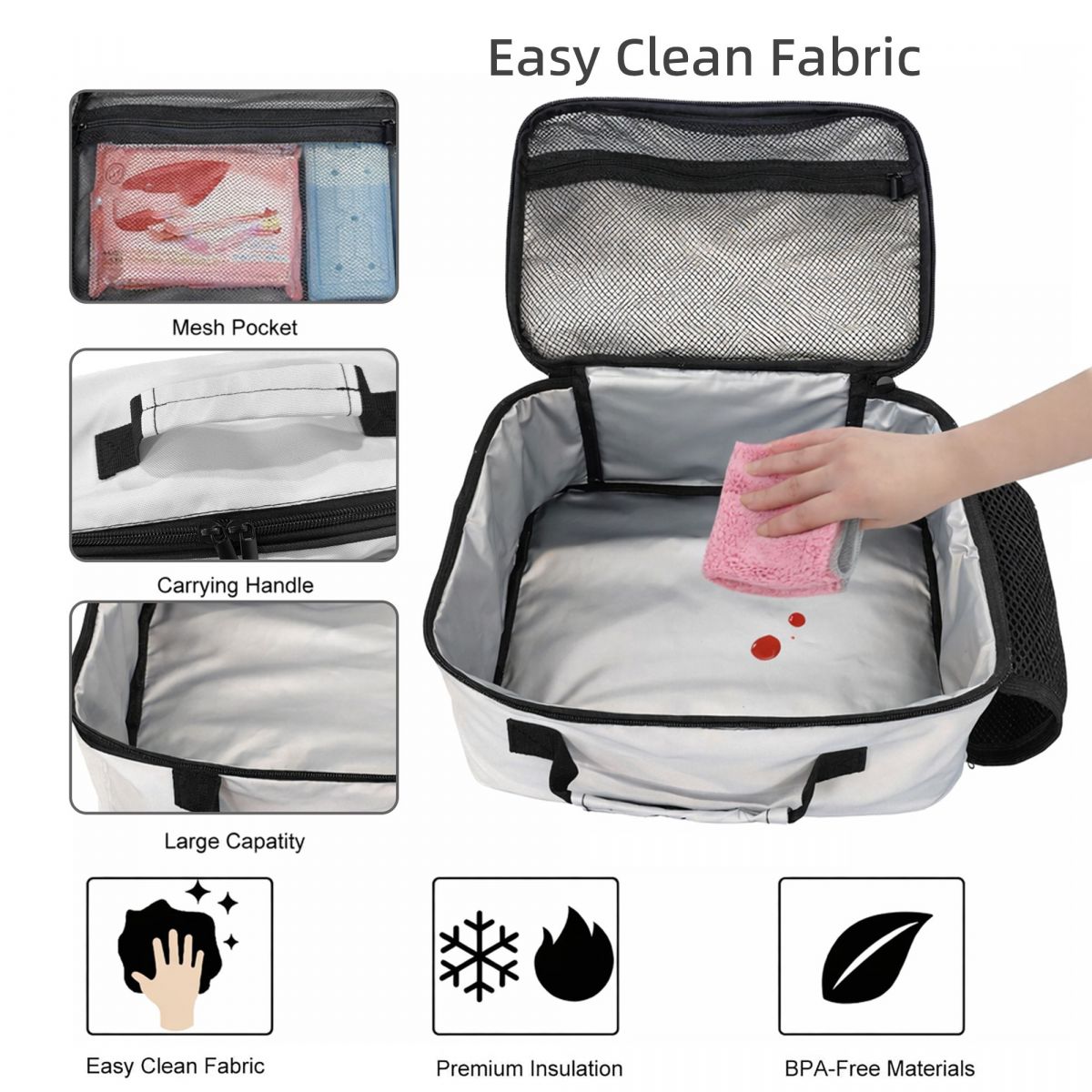 Bolsa térmica isolada para lan - Baby Food Lasagna avaliação e preço