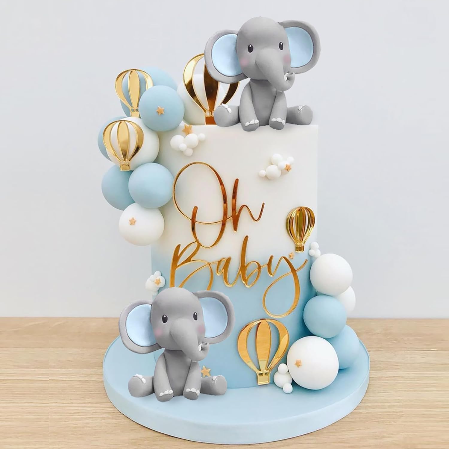 Decoração de bolo de elefante, - Baby 1 Year Food avaliação e preço
