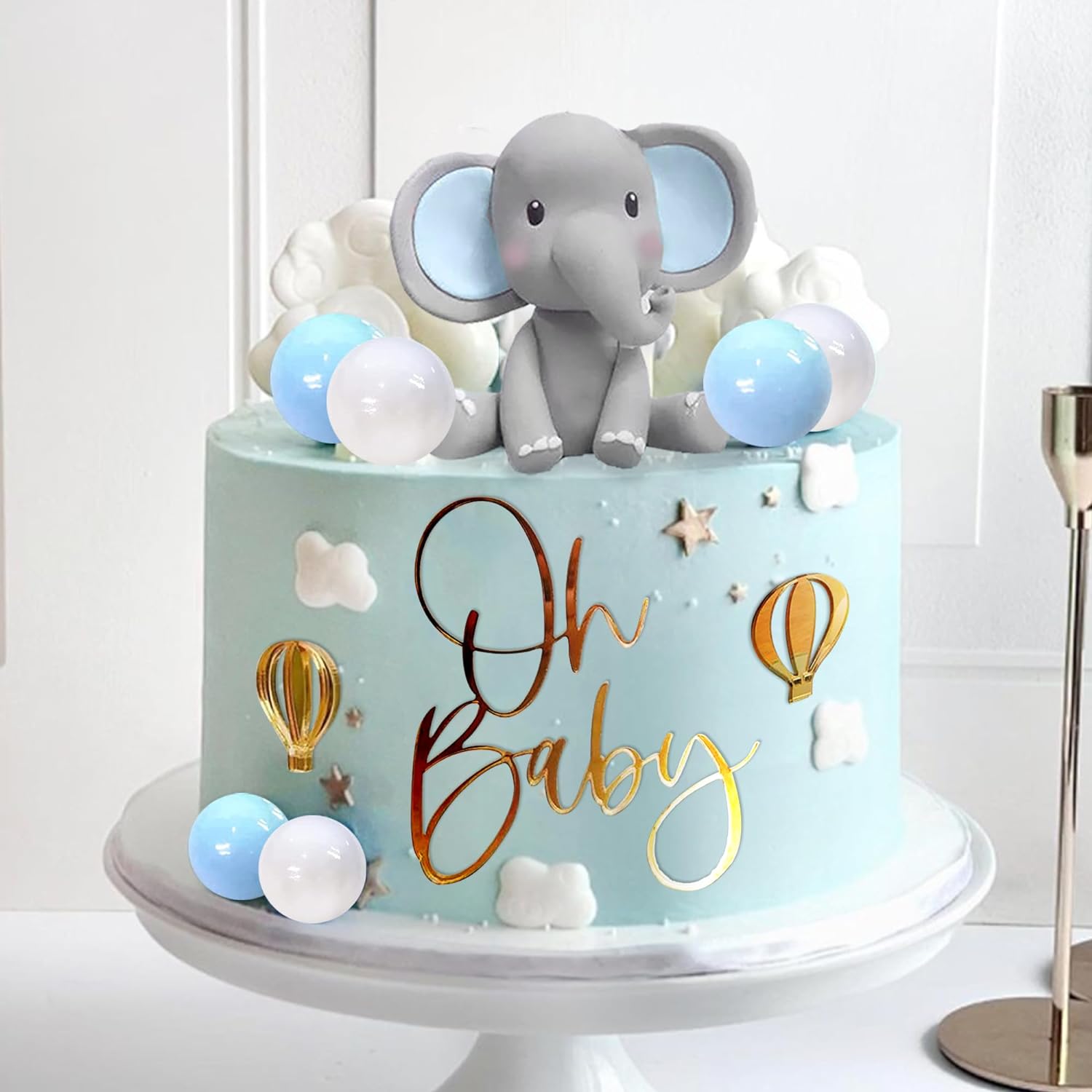 Decoração de bolo de elefante, - Baby 1 Year Food avaliação e preço