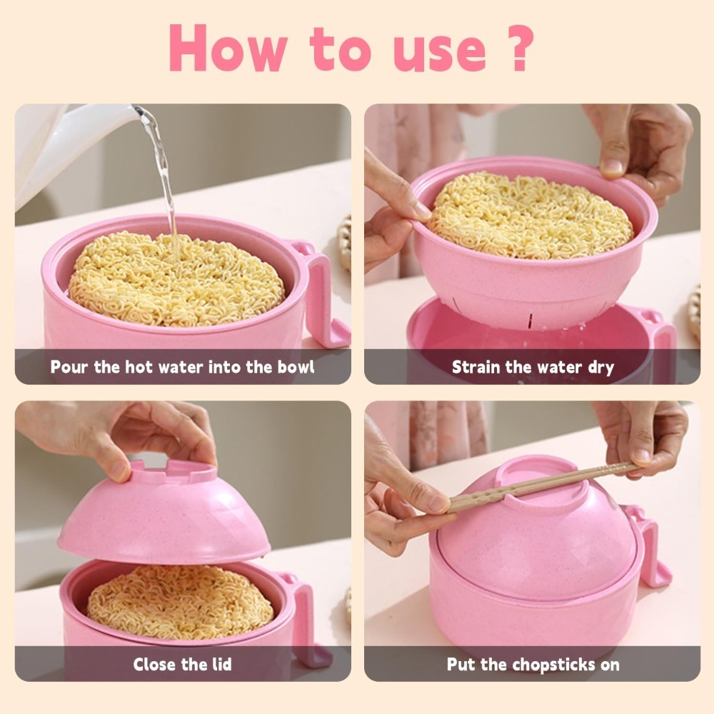Conjunto de tigela de ramen de - Weaning Spoon Set avaliação e preço