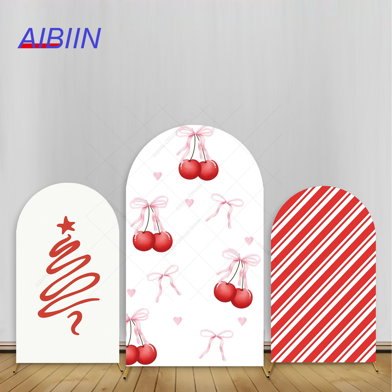 Arco de cereja feliz natal arc - Baby Xmas Food avaliação e preço