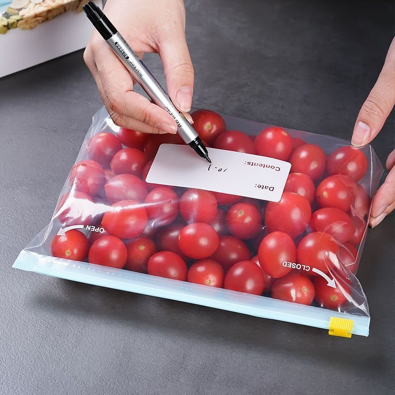 100 pçs slider galão sacos de  - Food Pouch Reusable avaliação e preço