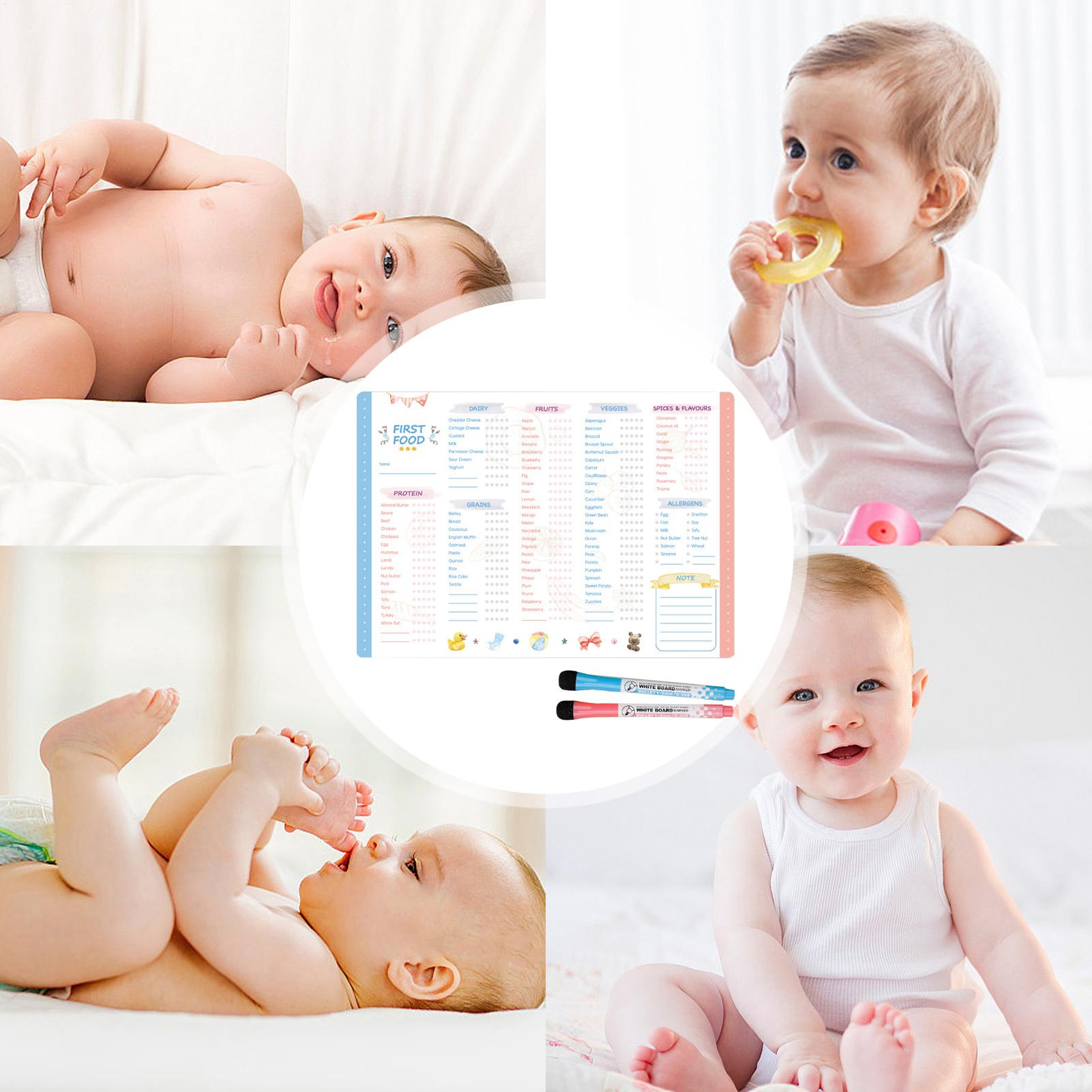 Quadro Magnético de Primeiros  - Baby Food Tracker avaliação e preço
