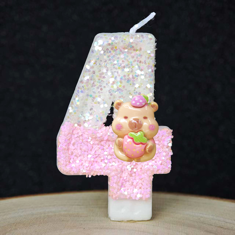Novo capivara velas bolo decor - Baby 1 Year Food avaliação e preço