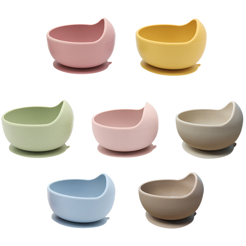 1pc tigelas de silicone de gra - Baby 1 Year Food avaliação e preço