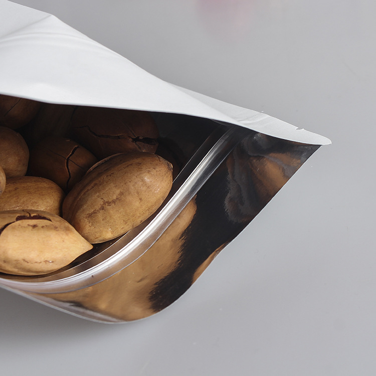 100 Sacos de Papel Branco com  - Food Pouch Reusable avaliação e preço