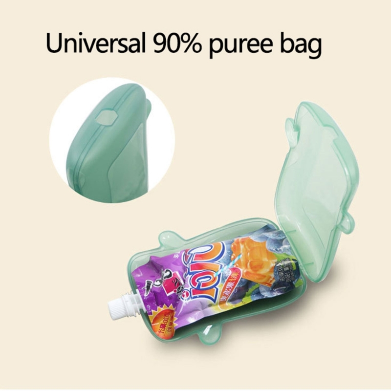 Sippys Container Solução à pro - Baby Puree Pouch avaliação e preço