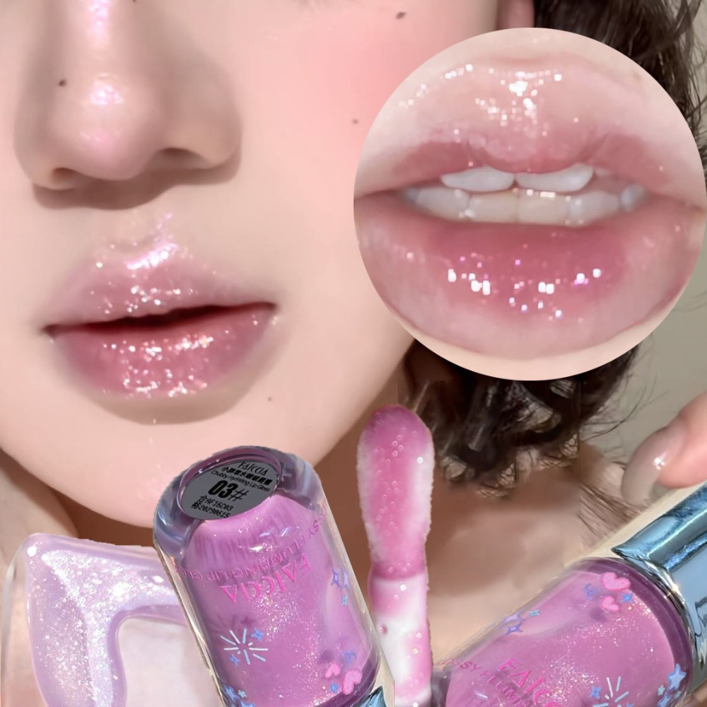 Gloss Labial Azul Bebê Cintila - Baby Food Oil avaliação e preço