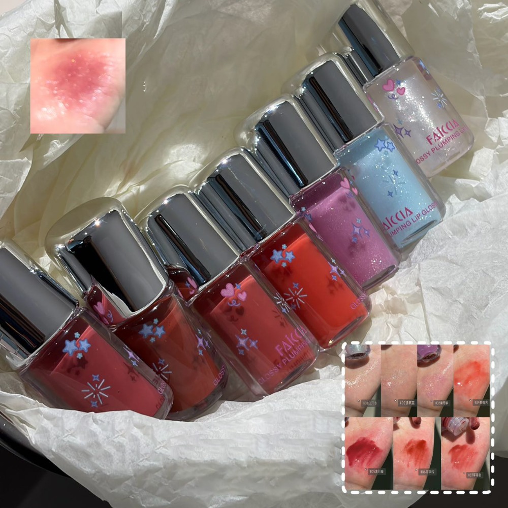 Gloss Labial Azul Bebê Cintila - Baby Food Oil avaliação e preço