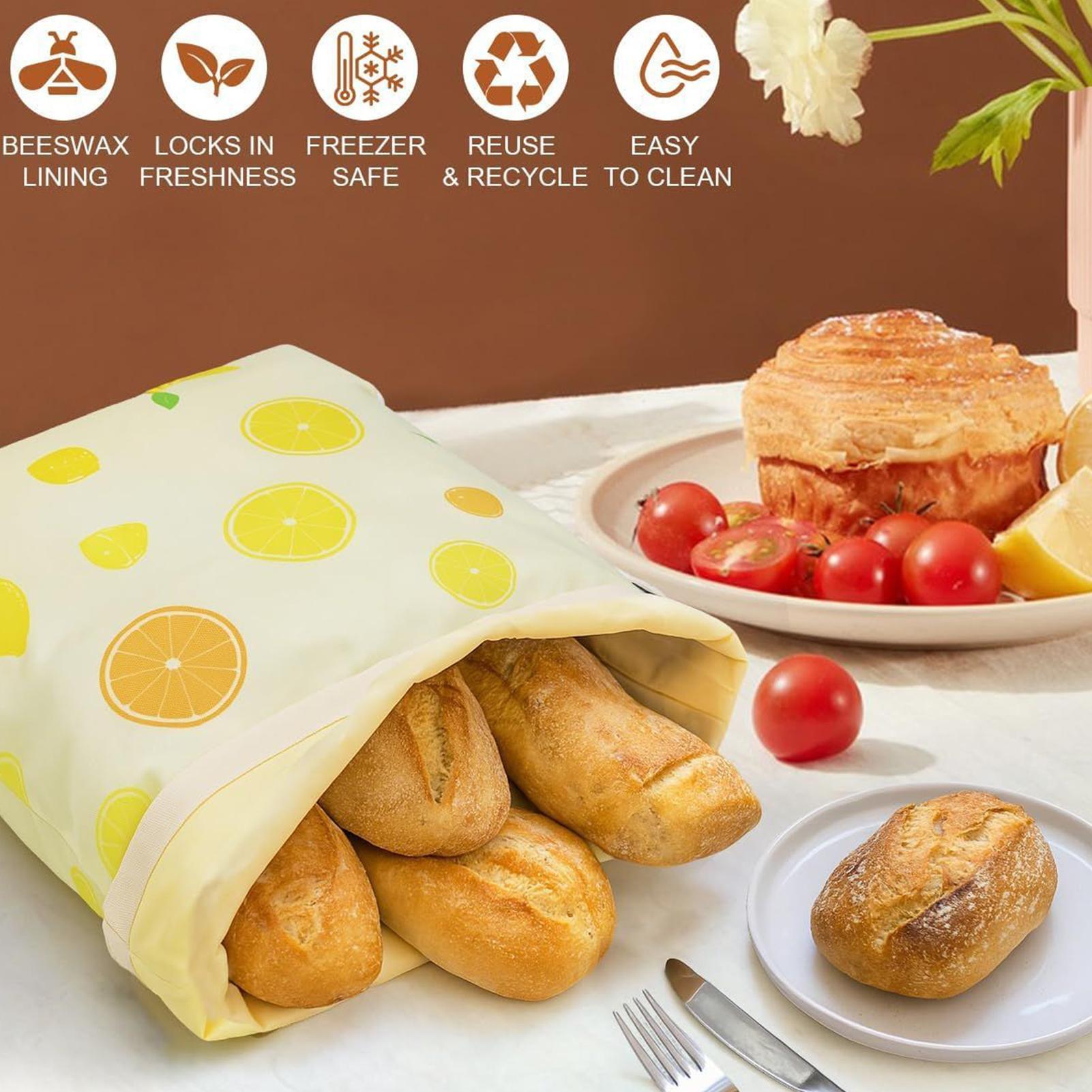 Sacos de pão reutilizáveis sac - Food Pouch Reusable avaliação e preço