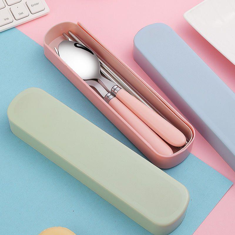 Aço inoxidável portátil estuda - Weaning Spoon Set avaliação e preço