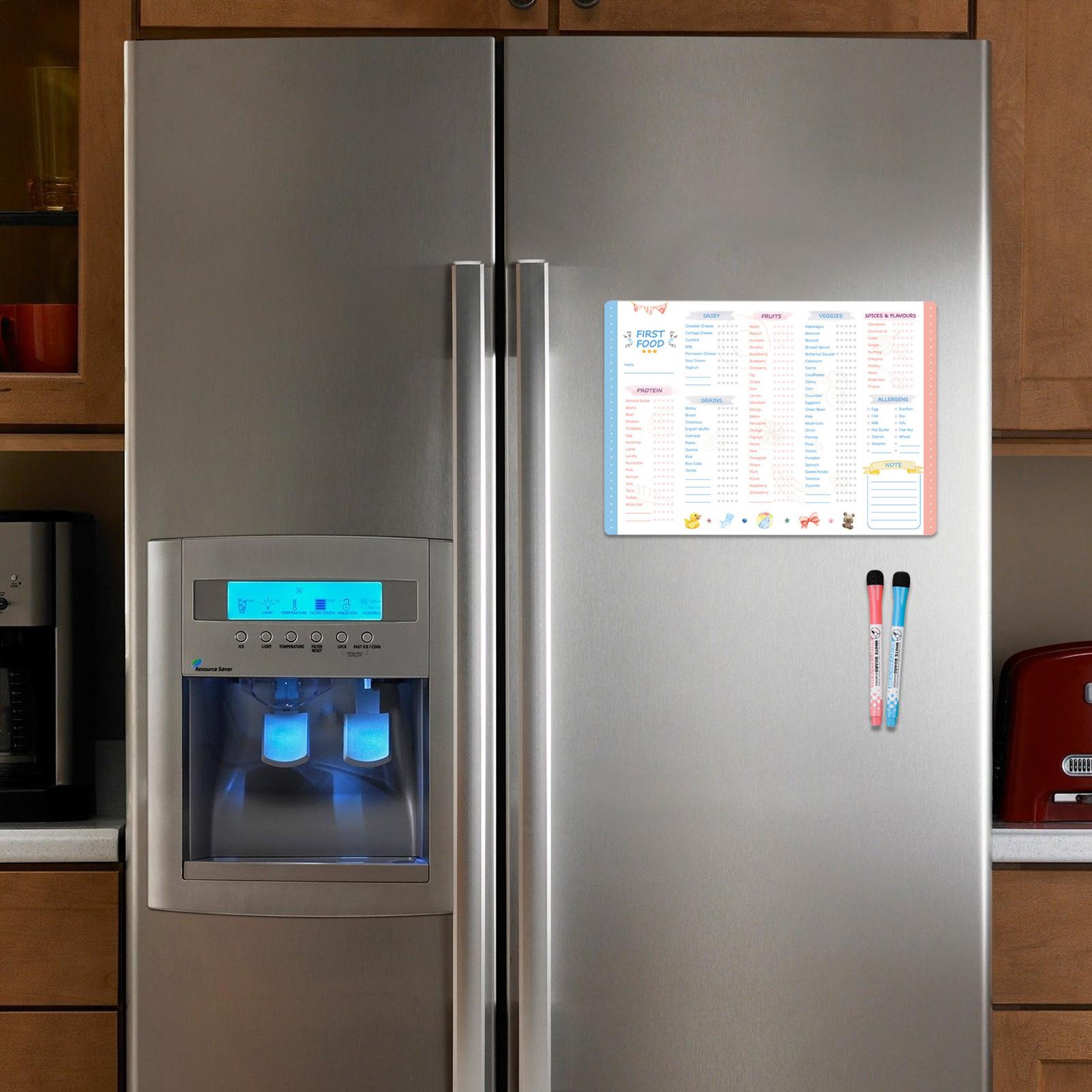 Quadro Magnético de Primeiros  - Baby Food Tracker avaliação e preço