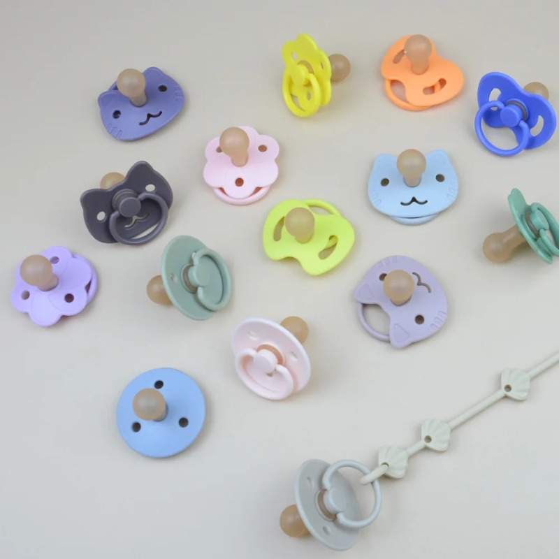 Chupetas para bebês, duas core - Baby 1 Year Food avaliação e preço