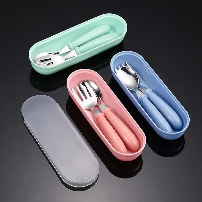 Conjunto de 2 talheres infanti - Weaning Spoon Set avaliação e preço