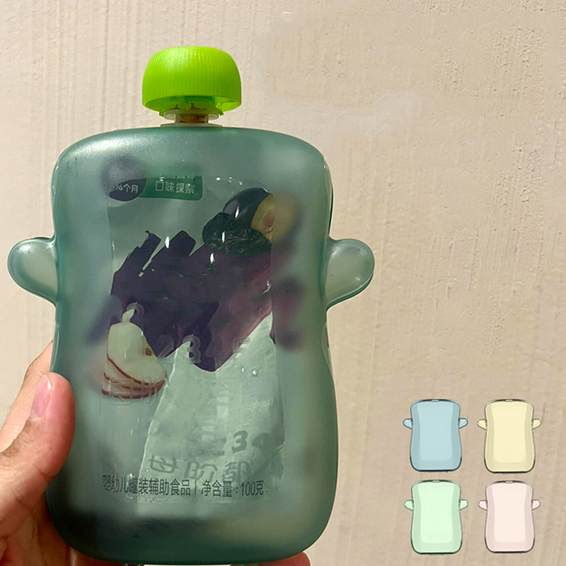 Recipiente reutilizável auto-a - Baby Puree Pouch avaliação e preço